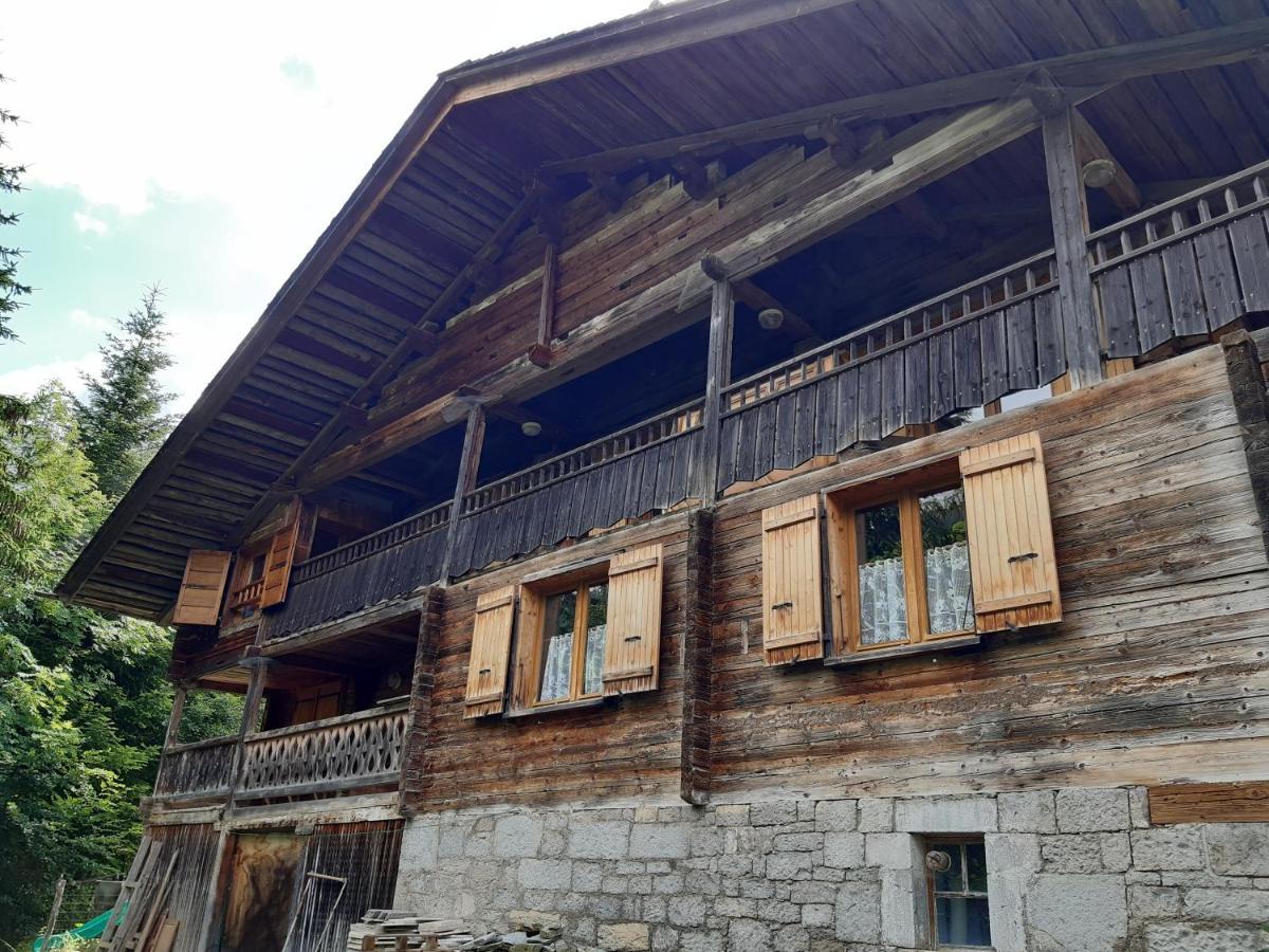 Charmieux Appartement En Chalet Typique Le Grand-Bornand Dış mekan fotoğraf