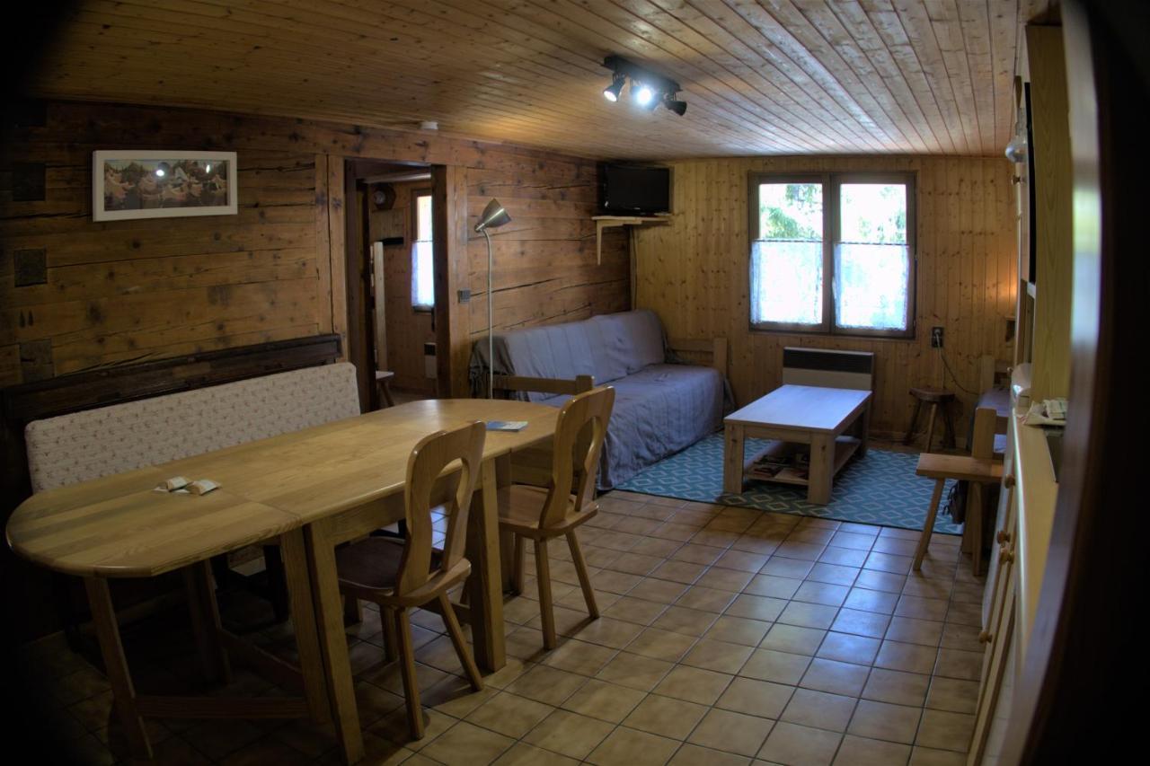 Charmieux Appartement En Chalet Typique Le Grand-Bornand Dış mekan fotoğraf
